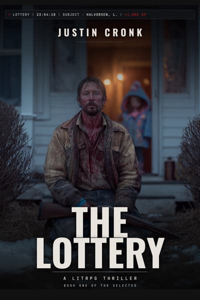 The Lottery: A LitRPG Thriller by Justin Cronk, cover art